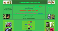 Desktop Screenshot of proeftuin.eu
