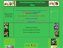 Tablet Screenshot of proeftuin.eu
